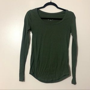 Olive Long Sleeve Tee